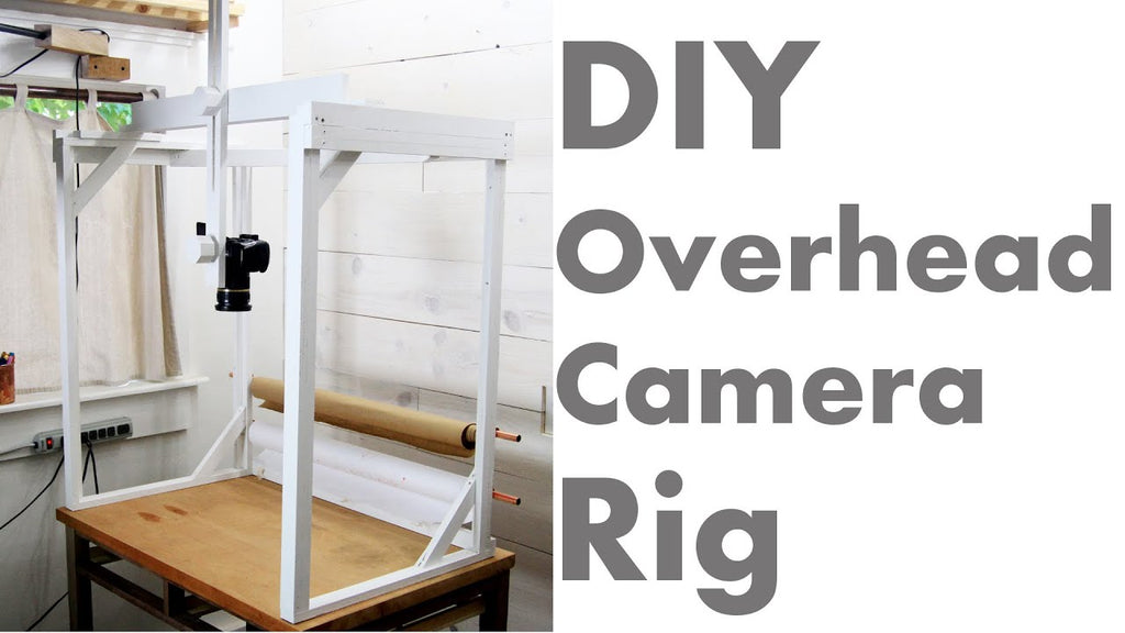 This is a how-to about building an overhead camera rig for filming & photography