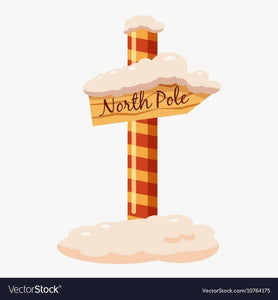 Divine North Pole Sign