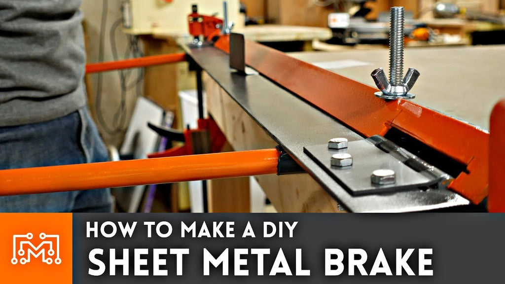 Need to bend sheet metal? It's really easy to build a simple DIY metal brake!! Subscribe to my channel: