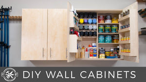 Get plans to build these cabinets: