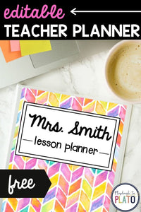 This free teacher planner is *jam packed* with helpful planning pages, sanity saving organization sheets and inspiring covers you’ll use all year long.