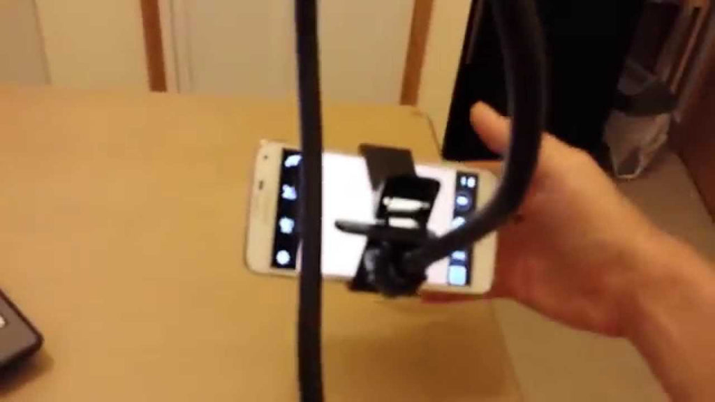 Long Flexible Arm Holder for ALL Phones- Better than Tripod In my opinion this is better then any phone tripod as it is much more versatile