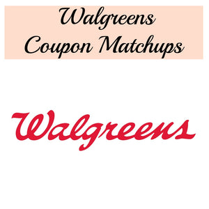 Here are this week’s Walgreens Deals! If you are new to shopping Walgreens, you can read the Walgreens Coupon Policy HERE