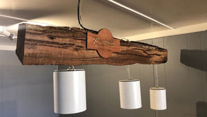In this video I make a modern hanging light from Marri for my office