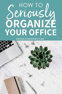 Home office organization ideas you won’t want to miss! Use these paper organization systems and office organizing ideas to make your home office the most organized it’s ever been.