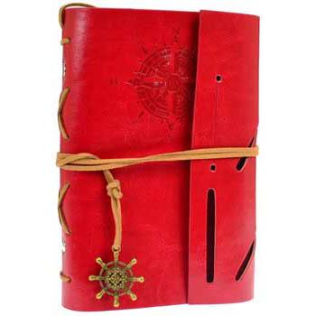 GoT House Greyjoy Compass Embossed Unlined Journal with Cord & Wheel Charm