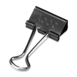 Acco Binder Clip with Fold-Back Arms - Box of 12